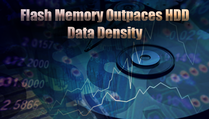Blog Flash Memory Outpaces HDD Data Density